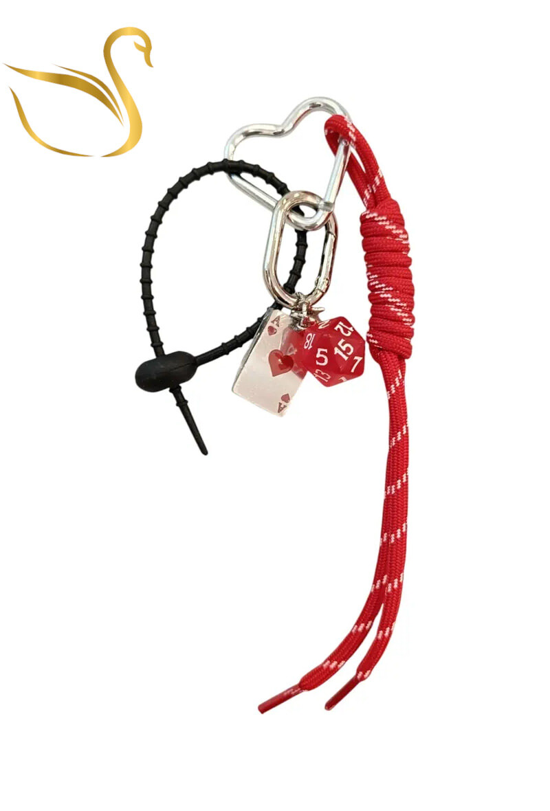 Wholesaler Emma Fantaisies - poker keychain bag hanger