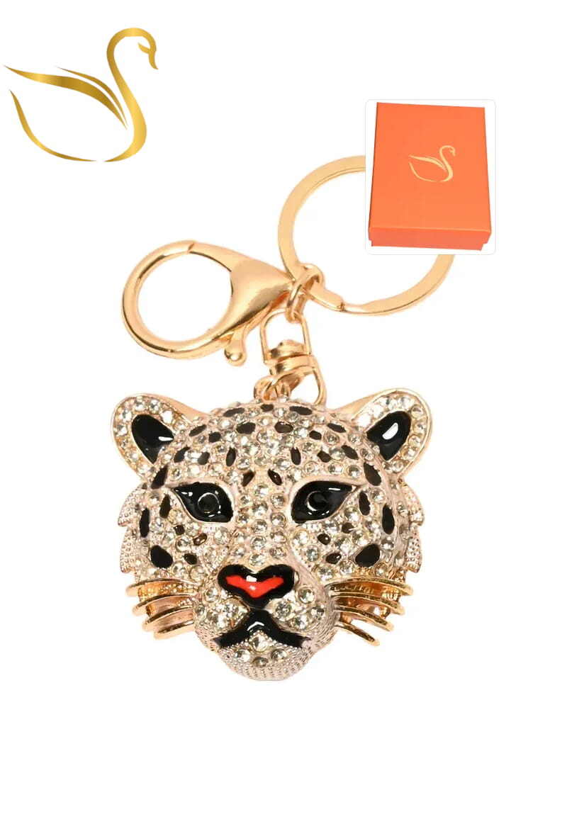 Wholesaler Emma Fantaisies - Tiger gift box keychain