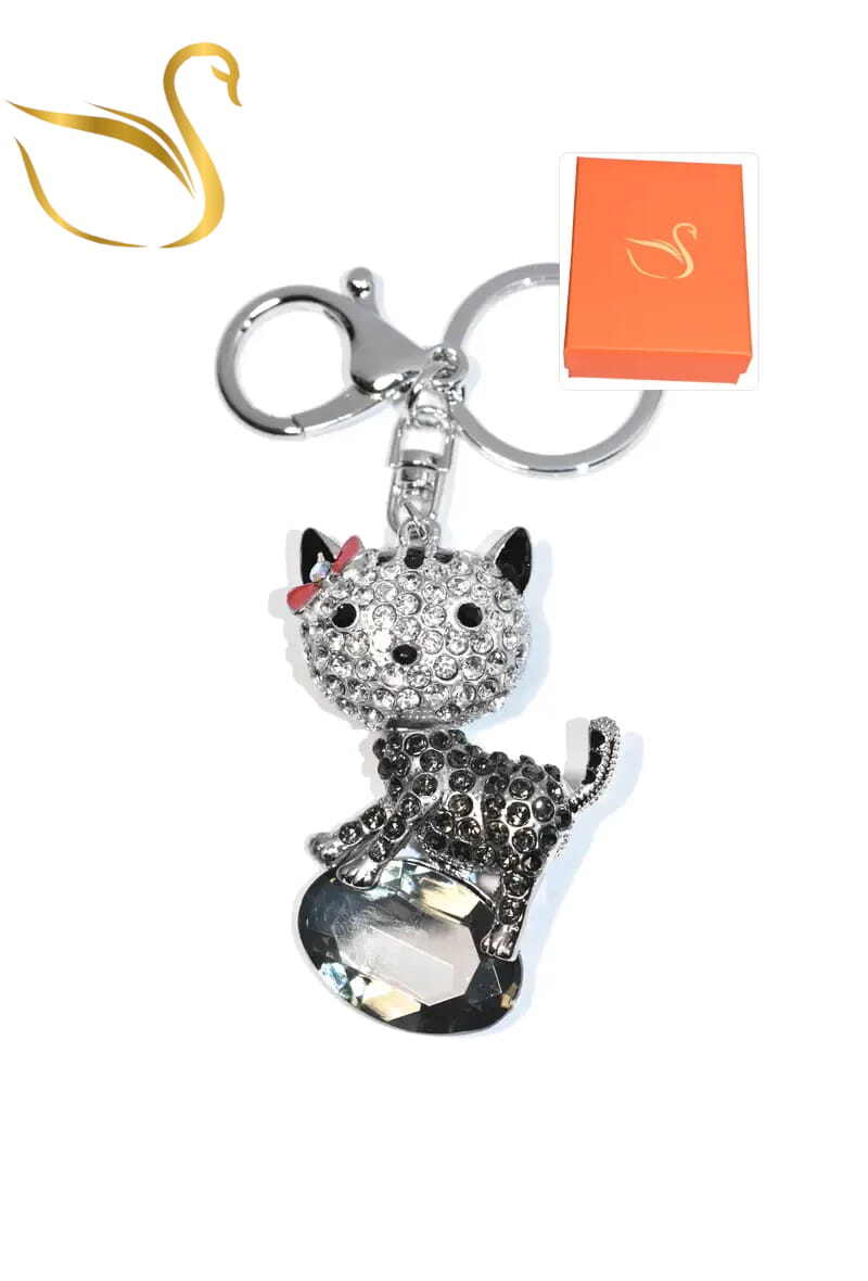 Mayorista Emma Fantaisies - Llavero caja de regalo gato