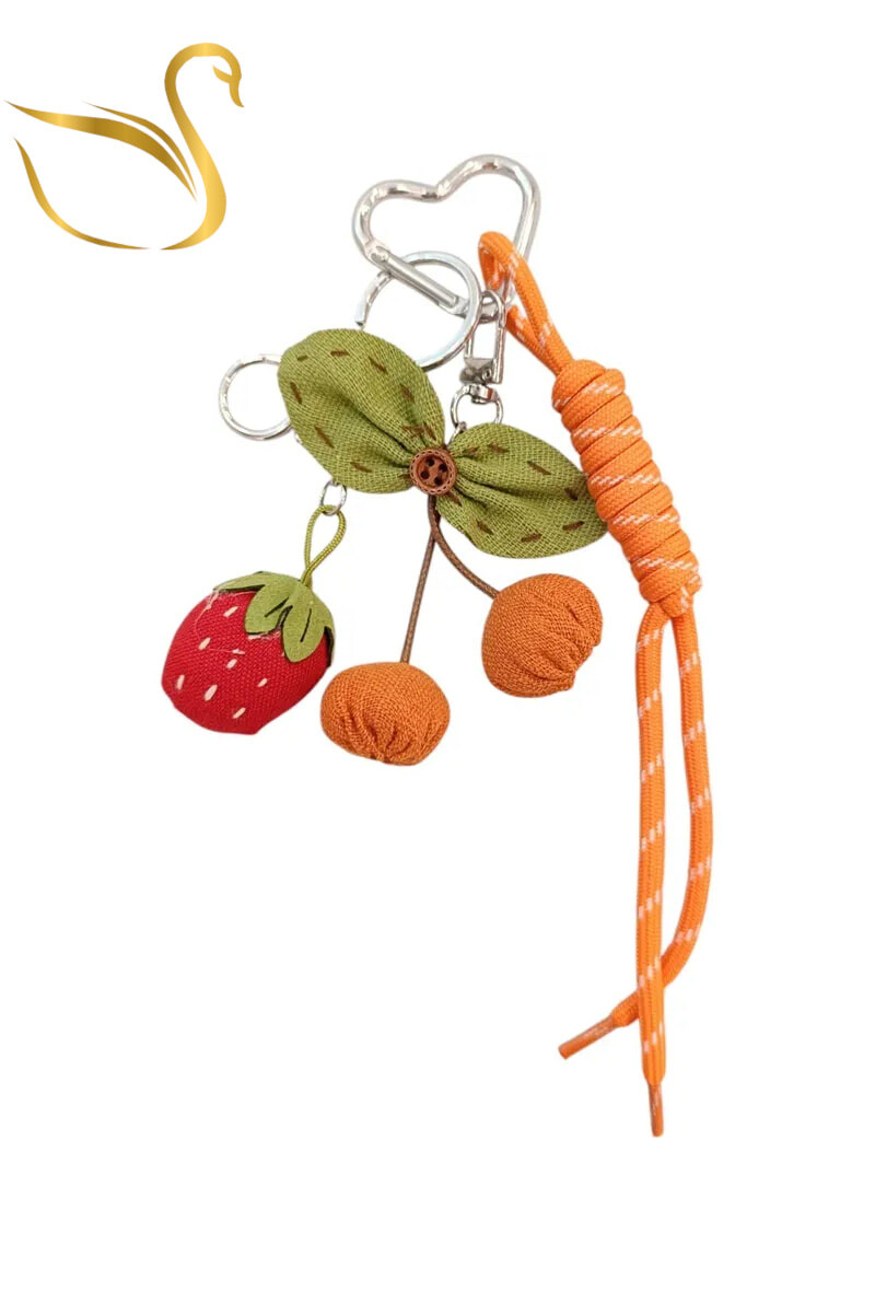 Wholesaler Emma Fantaisies - strawberry keychain bag hanger