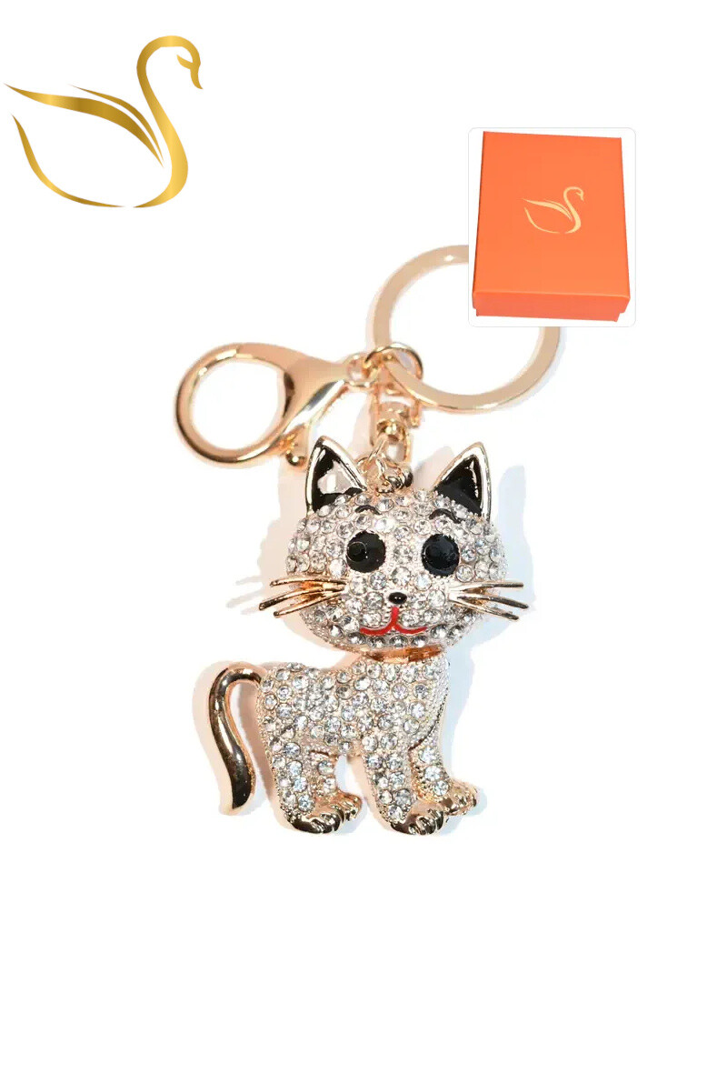 Grossiste Emma Fantaisies - porte-cle Coffret cadeaux chat