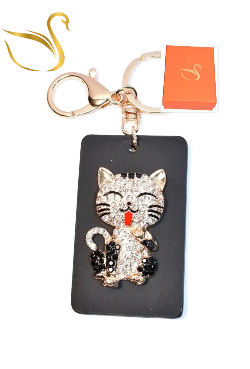 Grossiste Emma Fantaisies - porte-cle Coffret cadeaux chat