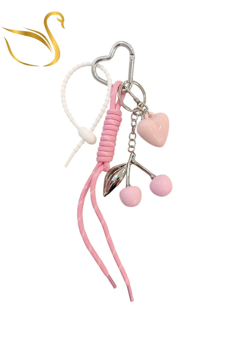 Wholesaler Emma Fantaisies - cherry keychain bag hanger