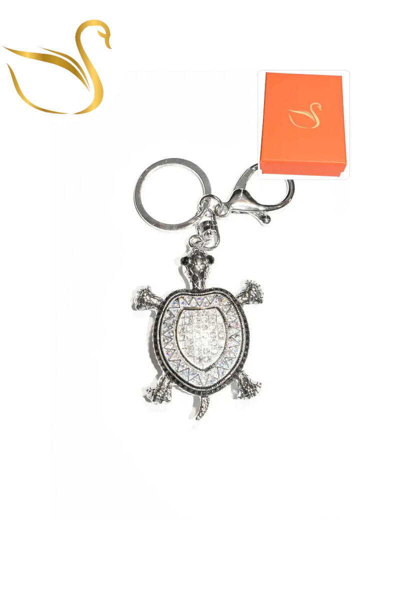 Wholesaler Emma Fantaisies - Tortoise gift box keychain