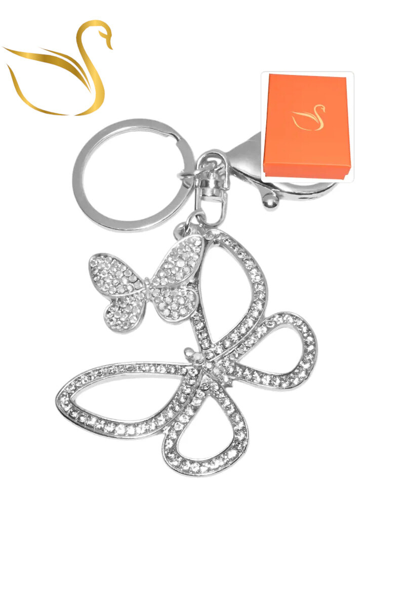 Wholesaler Emma Fantaisies - keychain butterfly box bag hanger