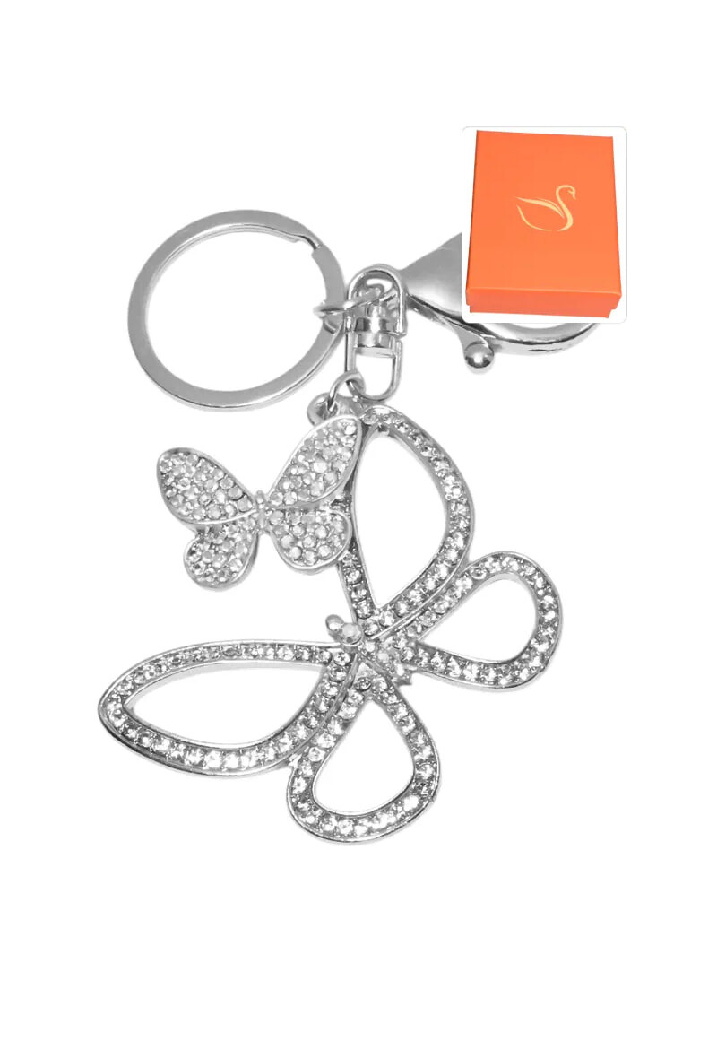 Grossiste Emma Fantaisies - porte-cle coffret papillon porte-sac