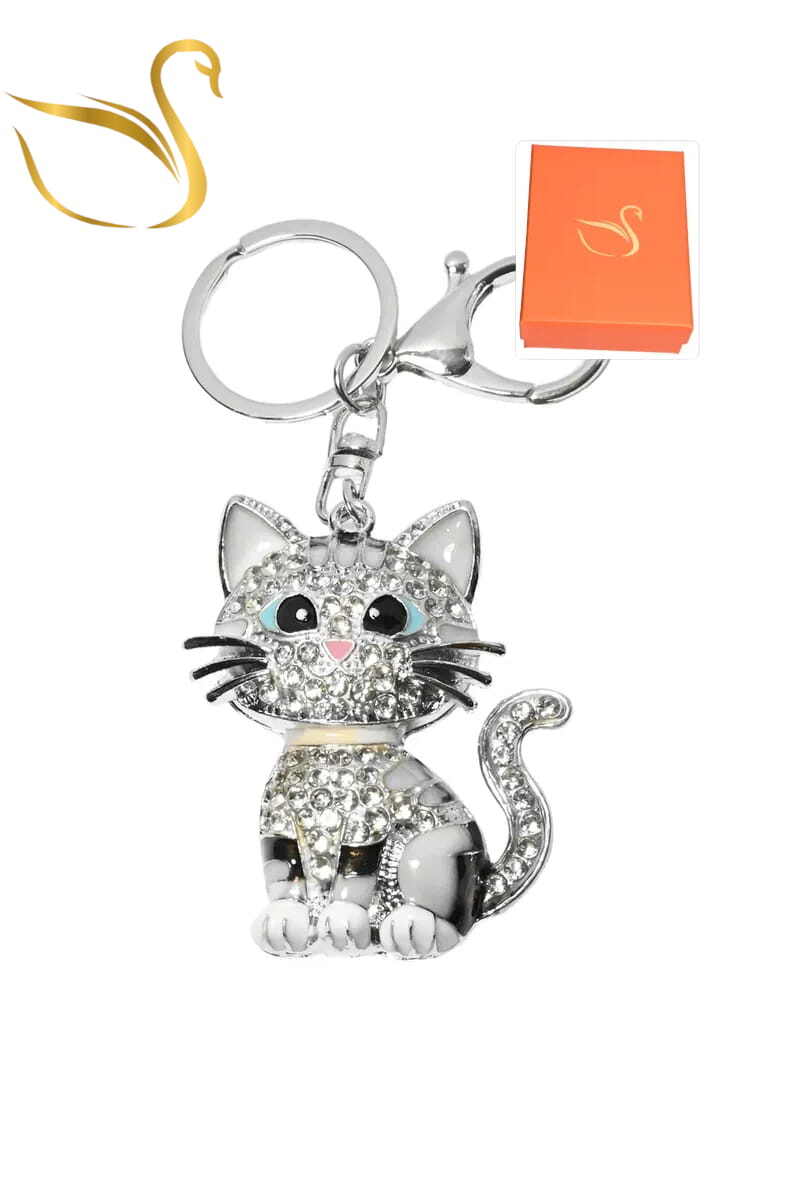 Mayorista Emma Fantaisies - Llavero caja de regalo gato