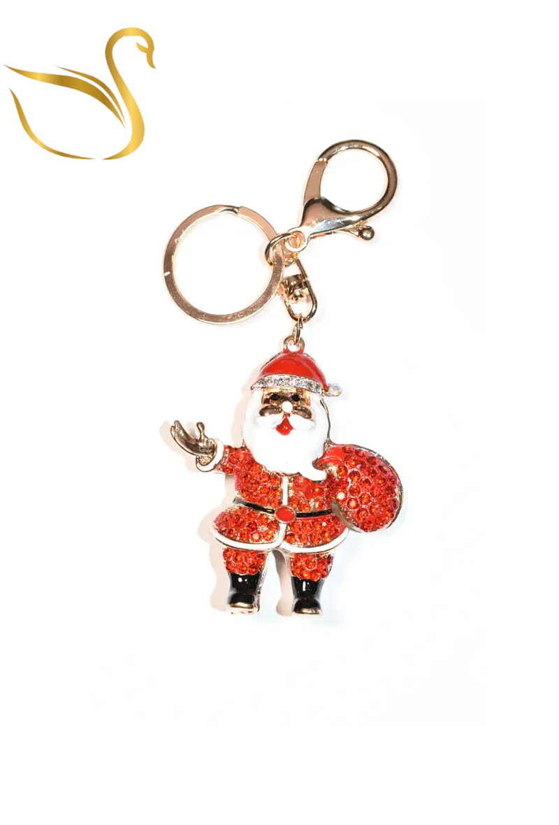 Mayorista Emma Fantaisies - Llavero de Papá Noel