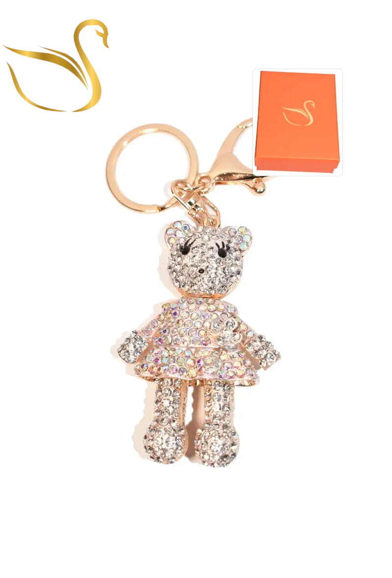 Mayorista Emma Fantaisies - Llavero caja de regalo oso