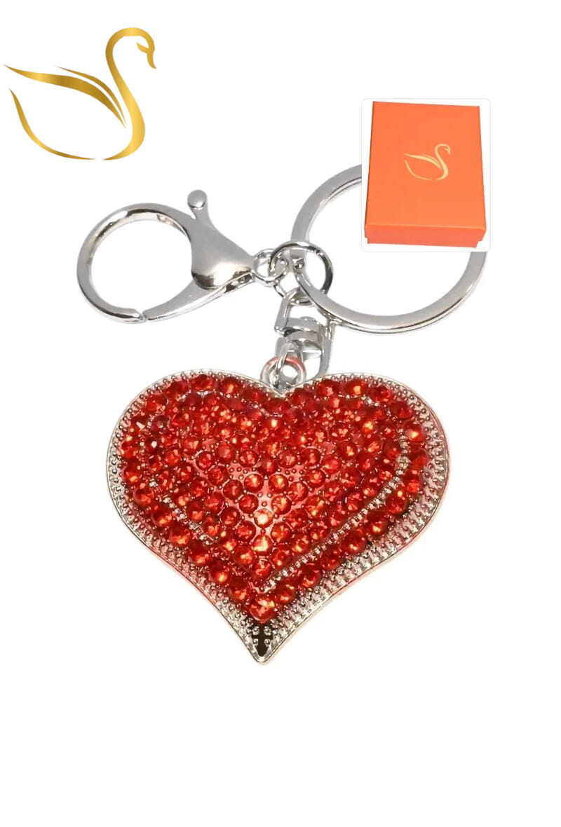 Mayorista Emma Fantaisies - Llavero corazón caja de regalo colgante para bolso