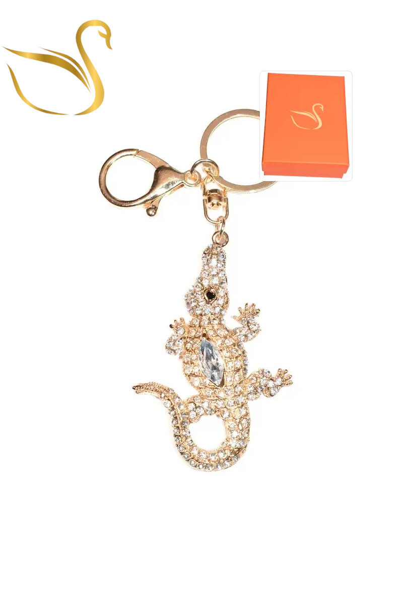 Wholesaler Emma Fantaisies - Crocodile gift box keychain