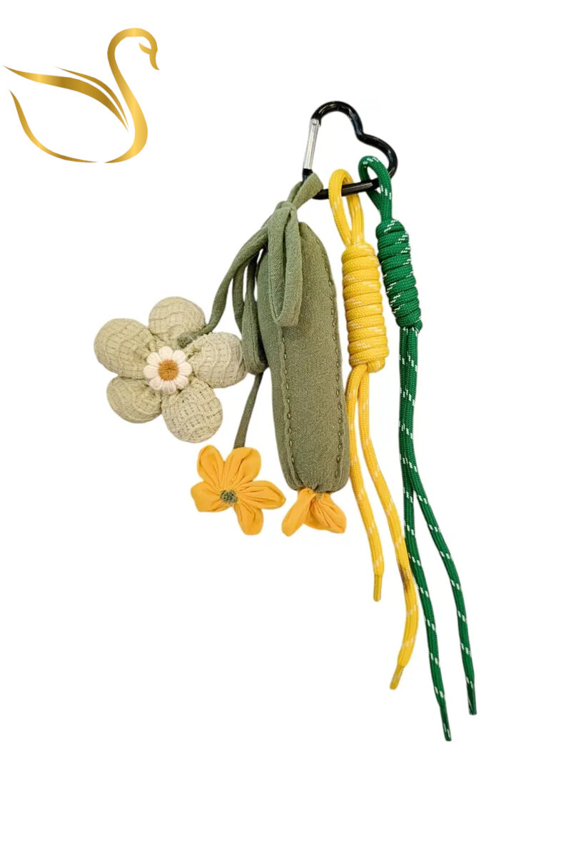 Wholesaler Emma Fantaisies - flower keychain bag holder