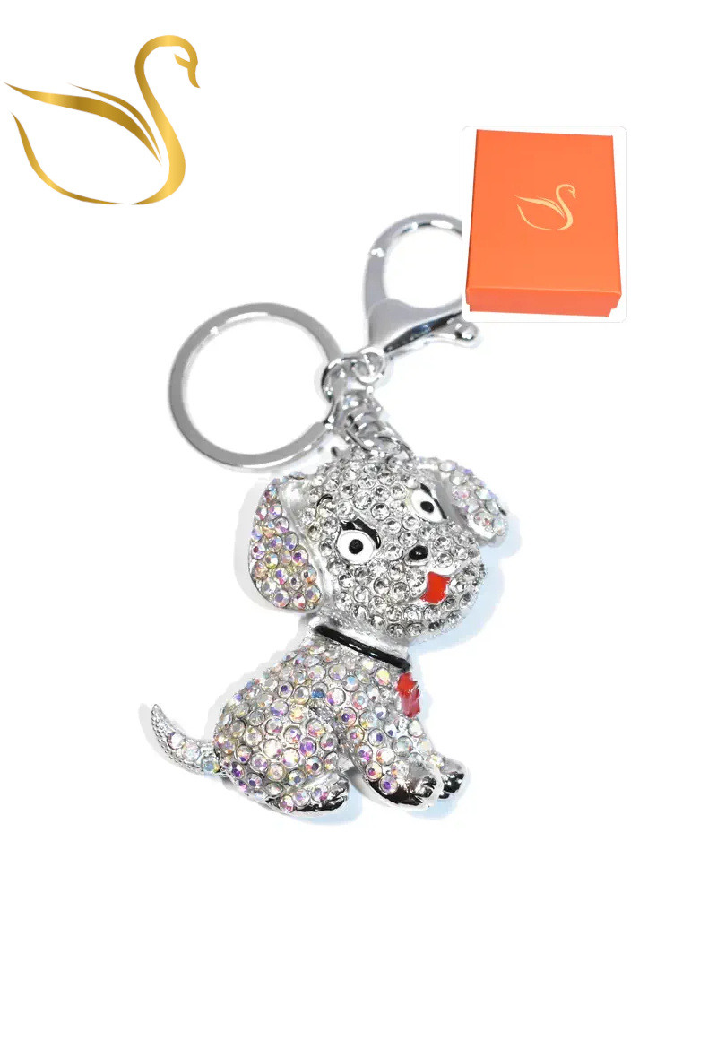 Wholesaler Emma Fantaisies - Dog gift box keychain