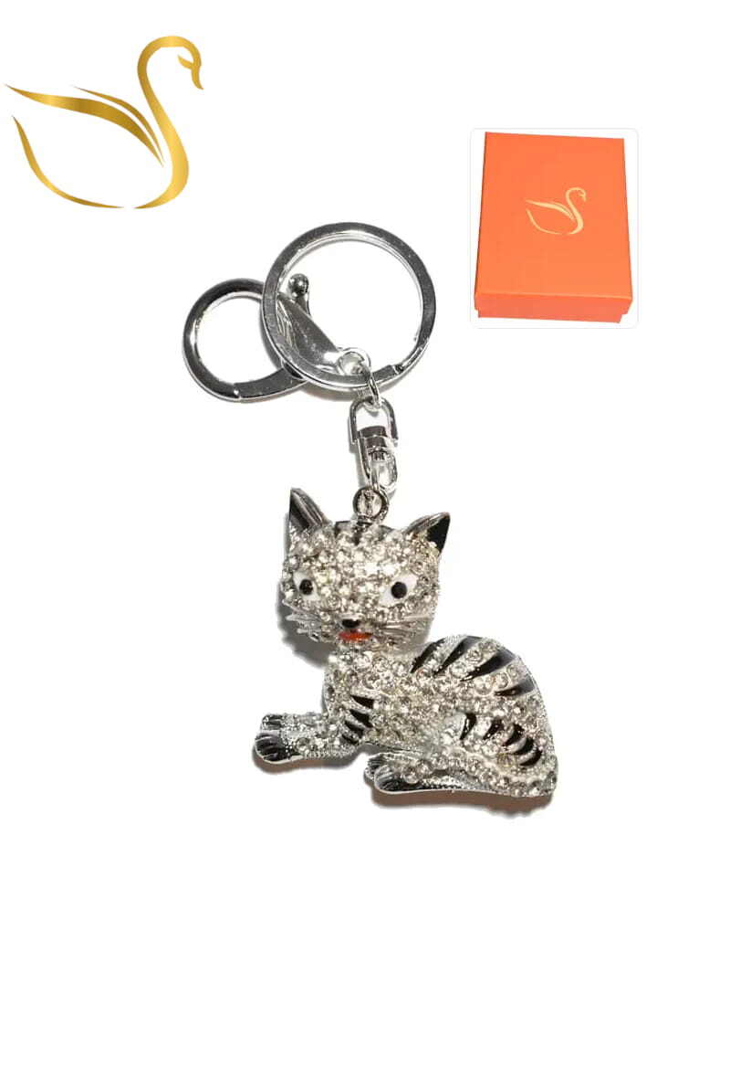 Mayorista Emma Fantaisies - Llavero caja de regalo gato