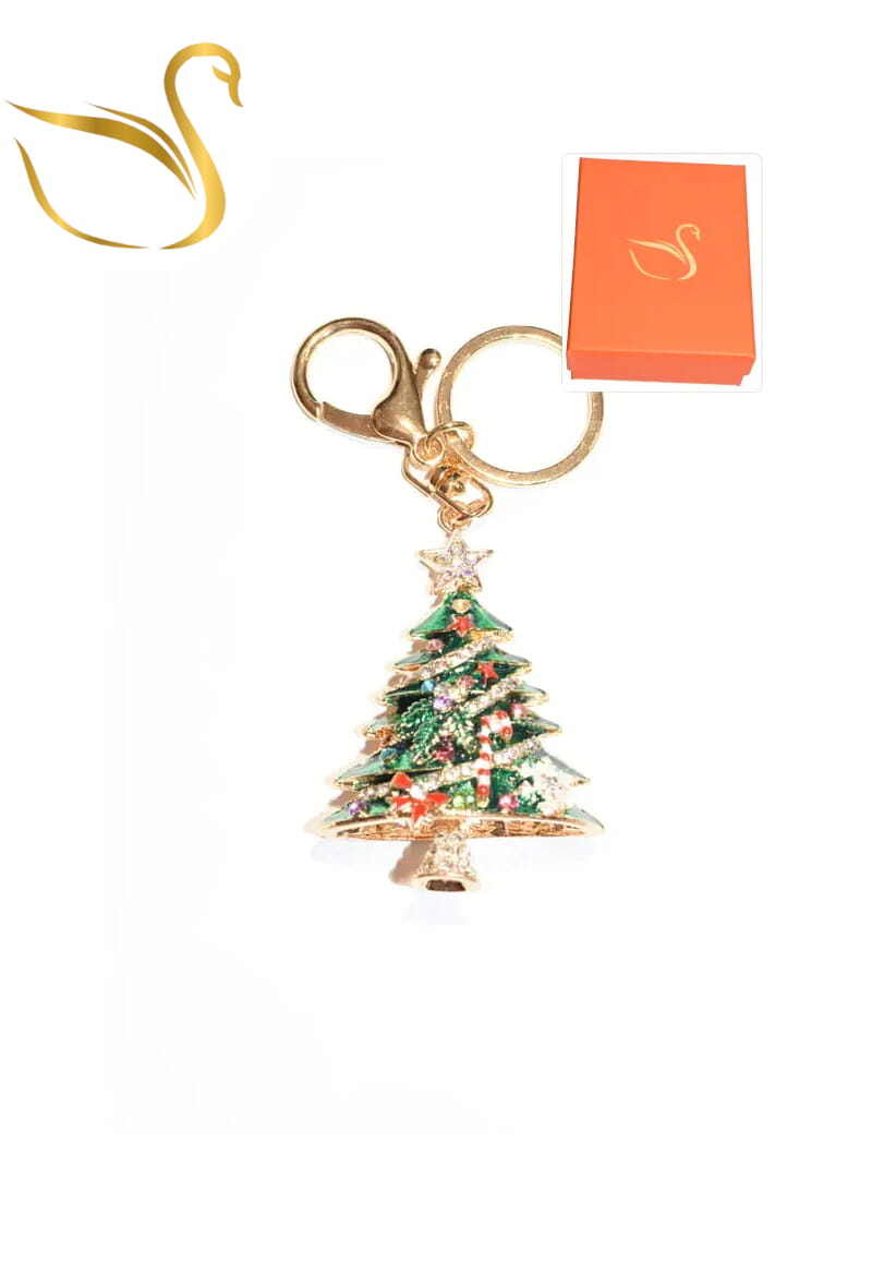 Mayorista Emma Fantaisies - Llavero caja de regalo árbol de Navidad