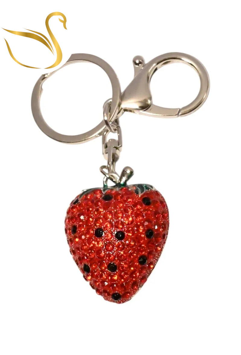 Wholesaler Emma Fantaisies - strawberry keychain bag hanger