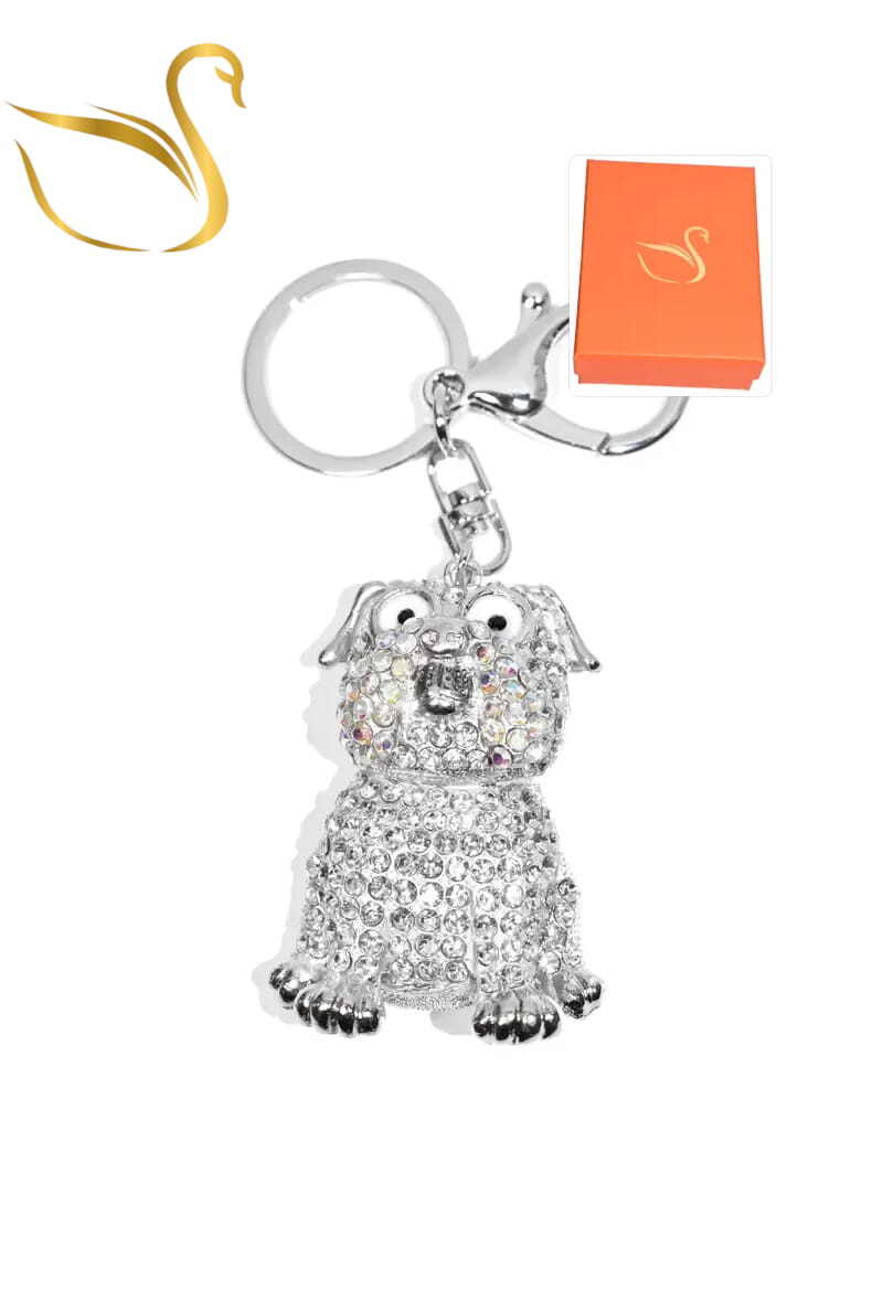 Wholesaler Emma Fantaisies - Dog gift box keychain