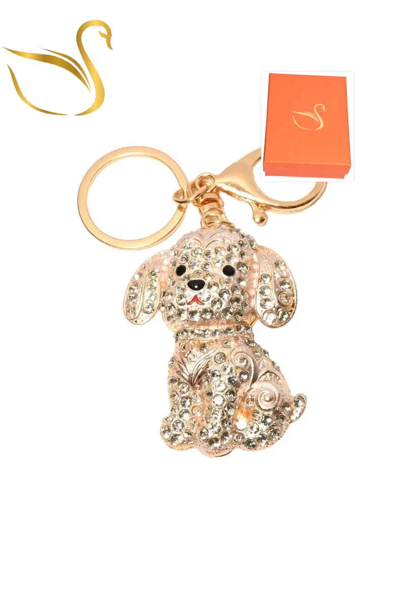 Wholesaler Emma Fantaisies - Dog gift box keychain