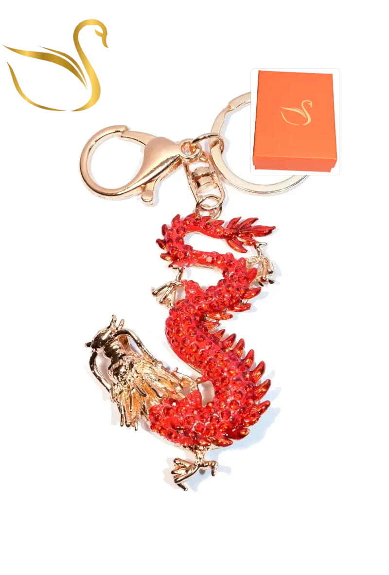 Wholesaler Emma Fantaisies - Keychain Gift box dragon sherone