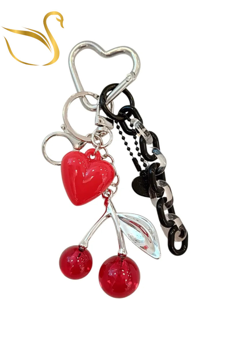 Wholesaler Emma Fantaisies - cherry keychain bag hanger