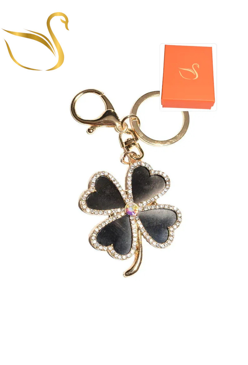 Wholesaler Emma Fantaisies - Tréfle gift box keychain