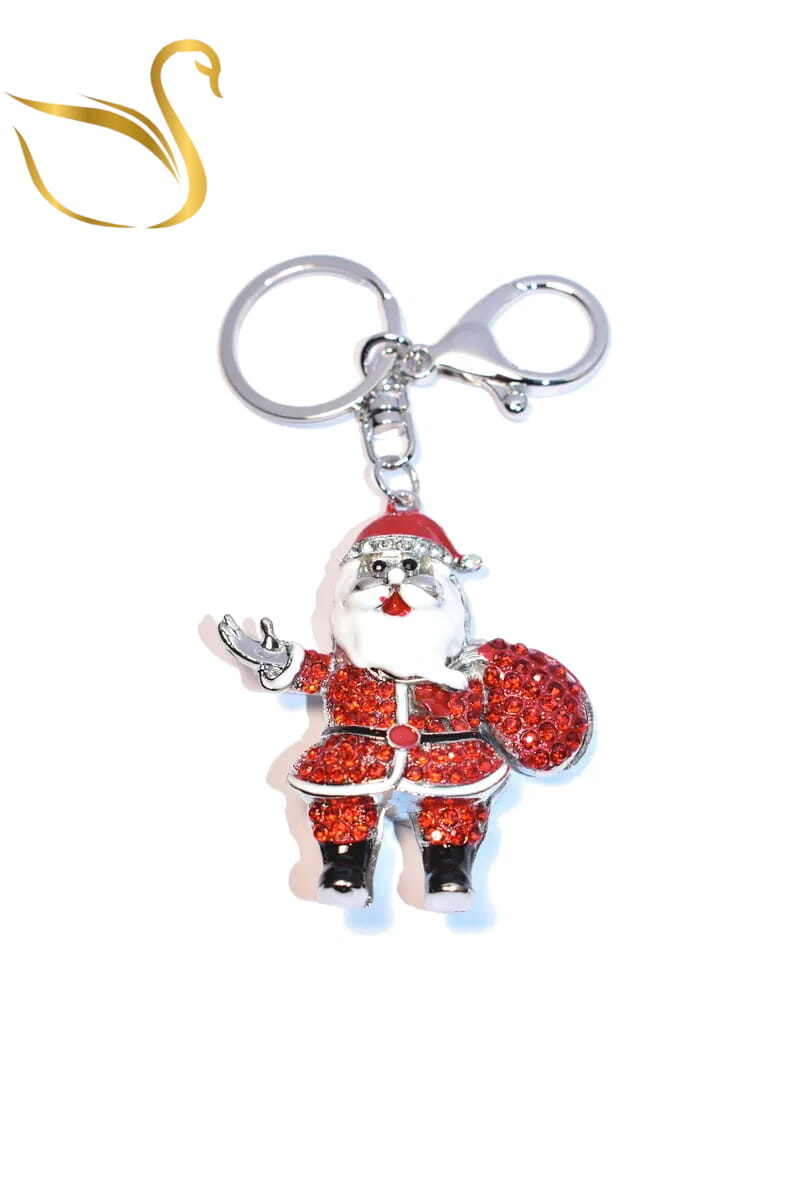 Mayorista Emma Fantaisies - Llavero de Papá Noel