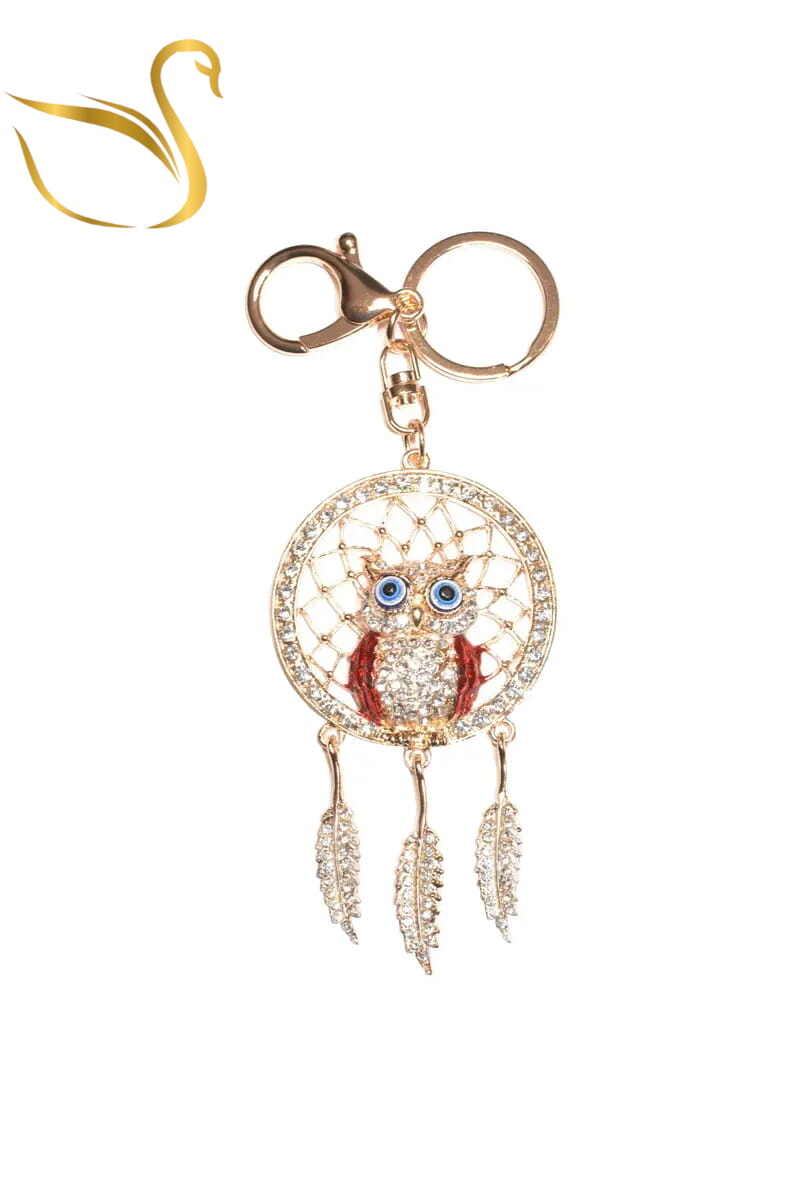 Wholesaler Emma Fantaisies - Dreamcatcher owl keychain