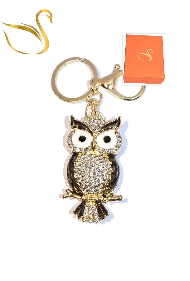 Grossiste Emma Fantaisies - porte-cle Coffret cadeaux hibou chouette