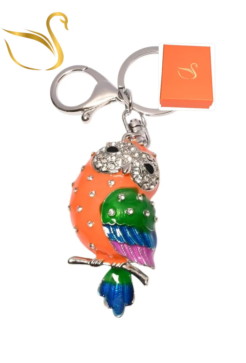 Wholesaler Emma Fantaisies - keychain parrot gift box bag holder