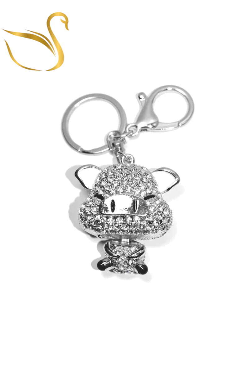 Wholesaler Emma Fantaisies - Pig keychain