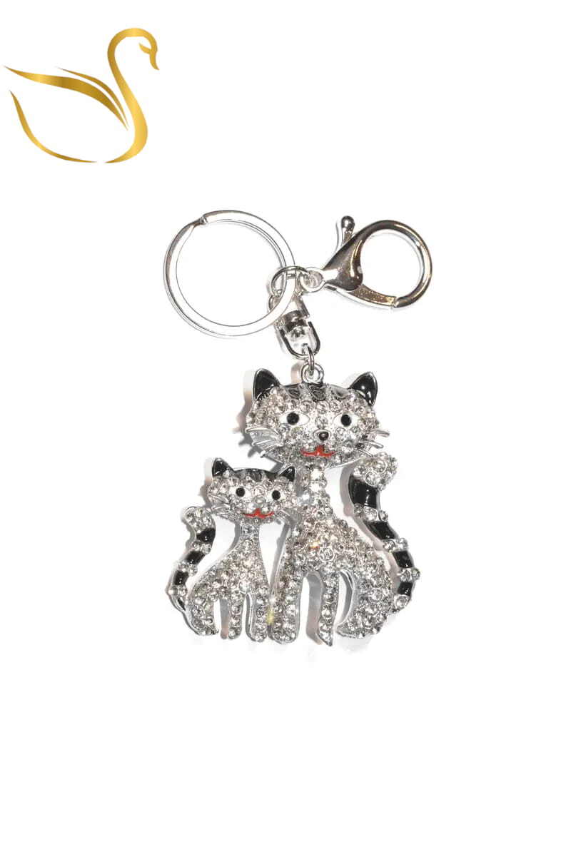 Wholesaler Emma Fantaisies - Cat keychain