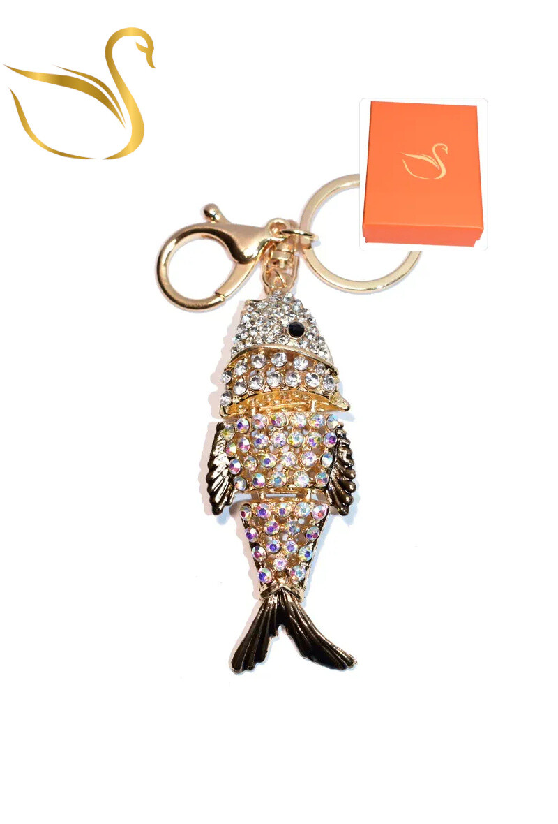 Grossiste Emma Fantaisies - porte-cle Coffret cadeaux poisson