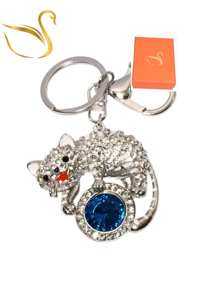 Wholesaler Emma Fantaisies - keychain cat box bag holder