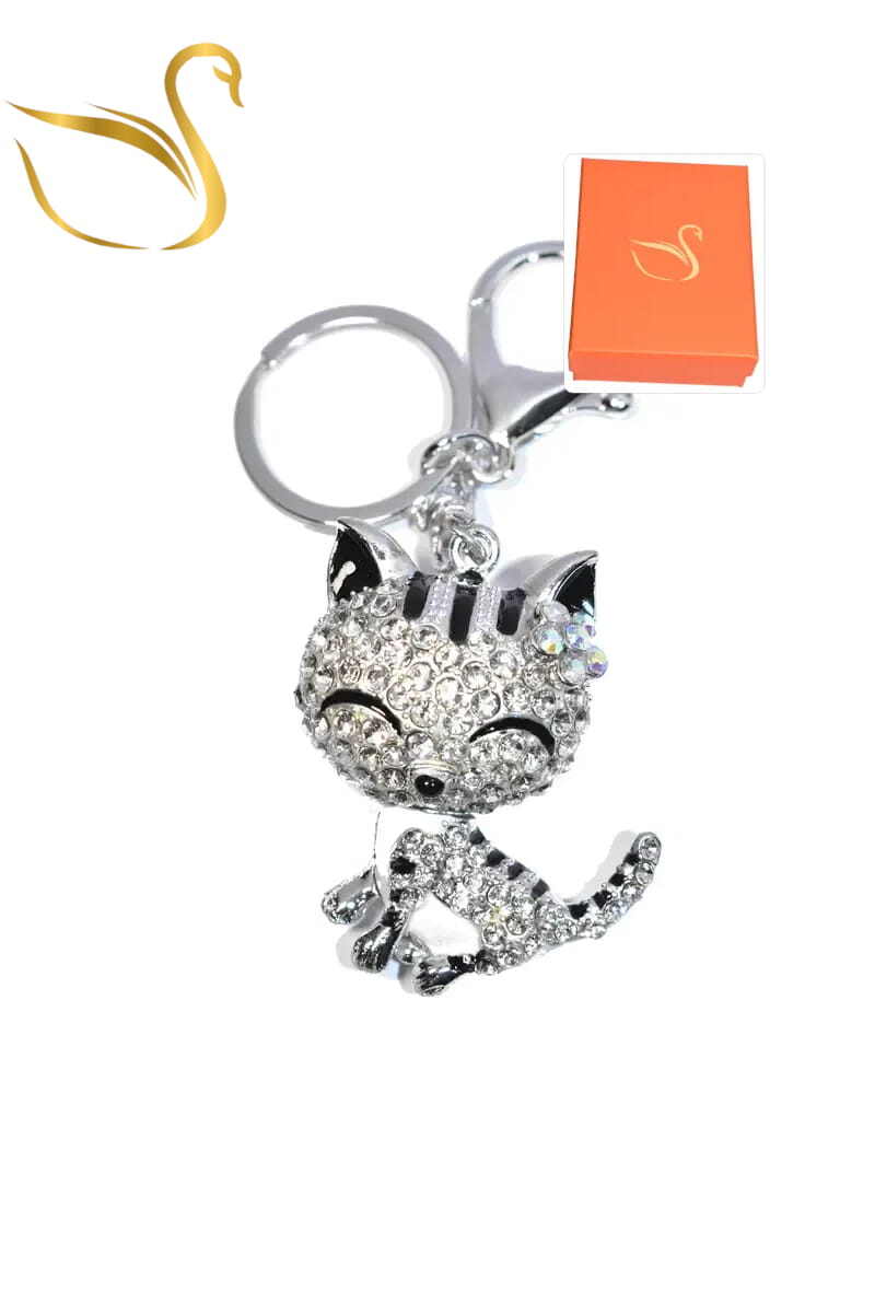 Mayorista Emma Fantaisies - Llavero caja de regalo gato
