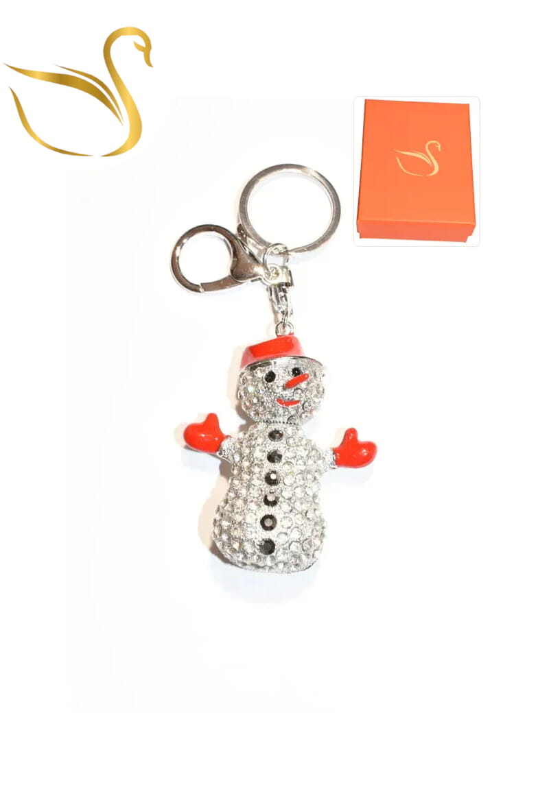 Mayorista Emma Fantaisies - Llavero caja de regalo muñeco de nieve navideño