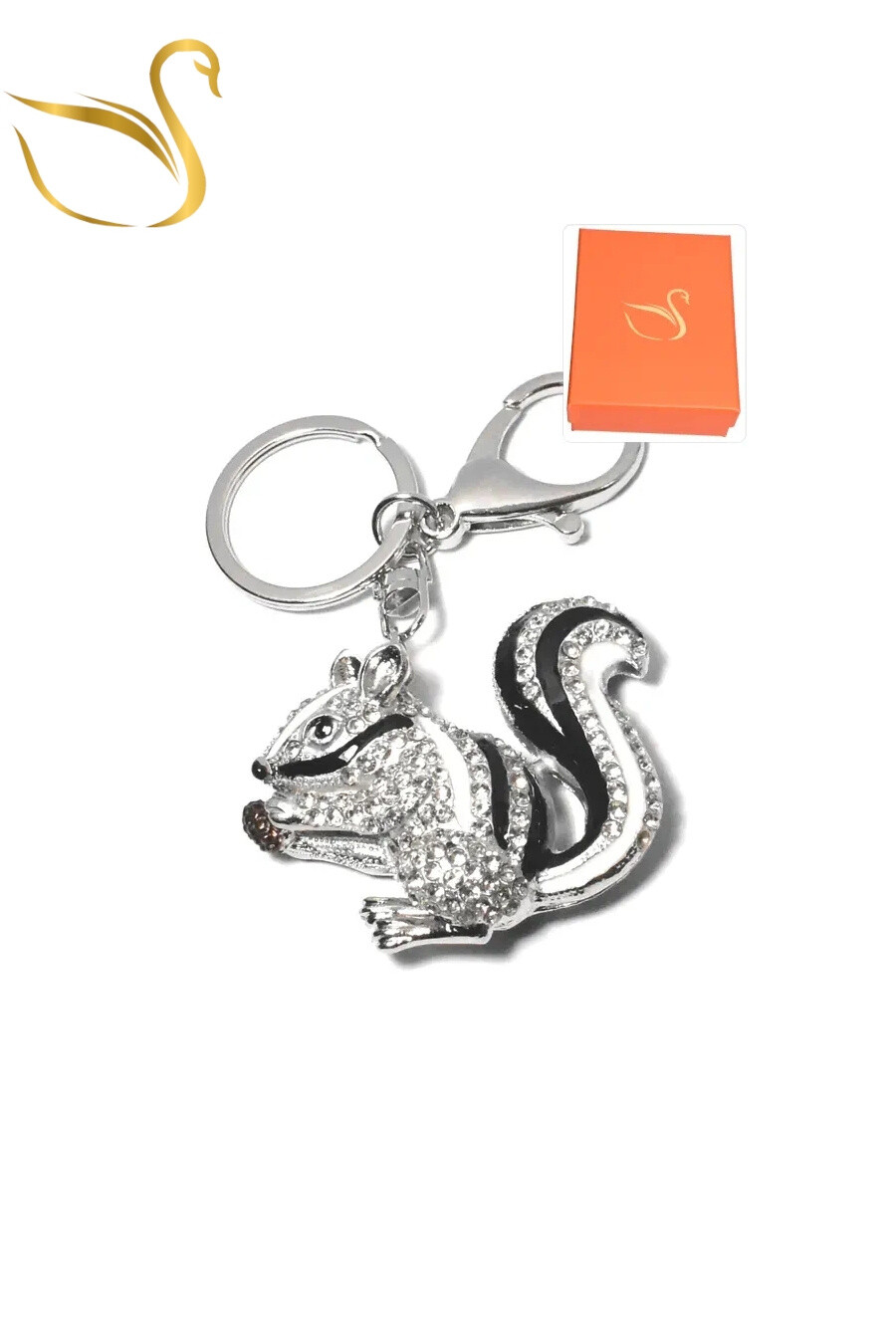 Großhändler Emma Fantaisies - Eichhörnchen -Geschenkboxschlüssel