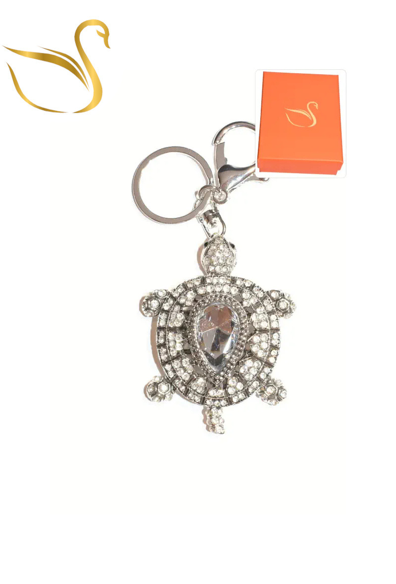 Wholesaler Emma Fantaisies - Tortoise gift box keychain