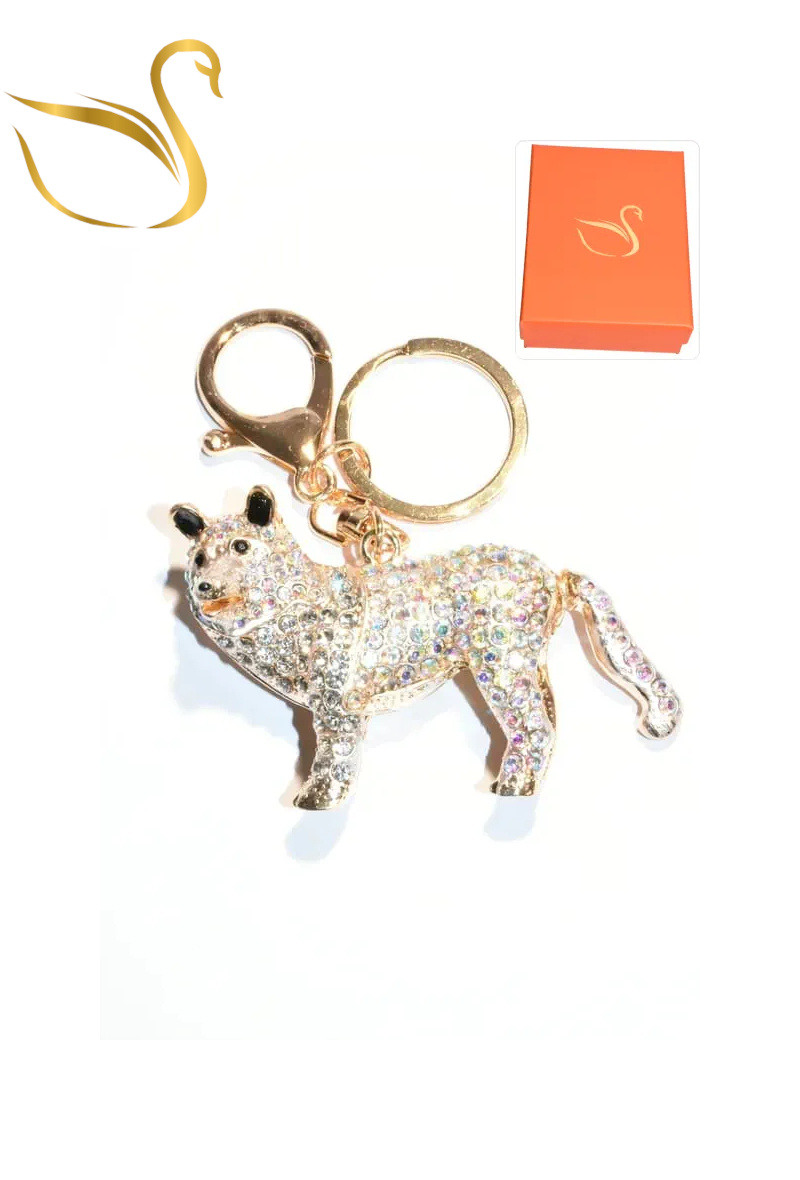Wholesaler Emma Fantaisies - Dog gift box keychain
