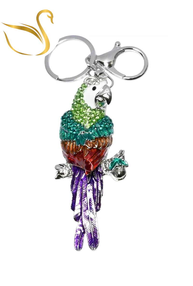 Wholesaler Emma Fantaisies - Parrot keychain