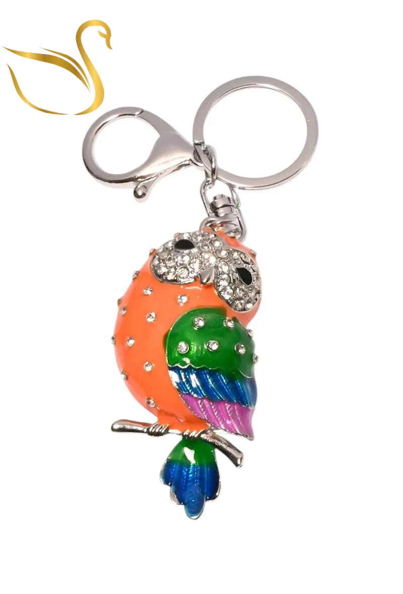 Wholesaler Emma Fantaisies - Parrot keychain bag charm