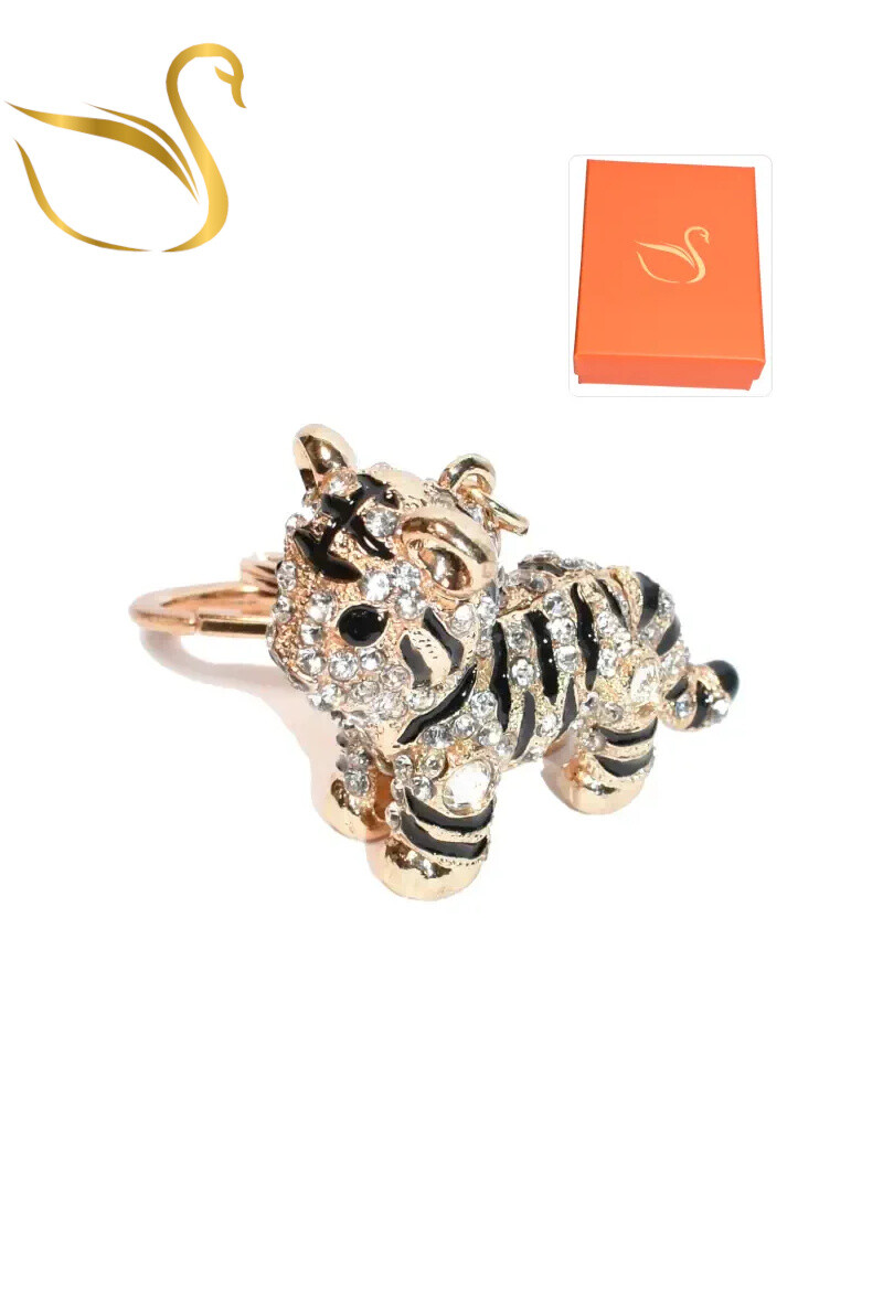 Grossiste Emma Fantaisies - porte-cle Coffret cadeaux tigre