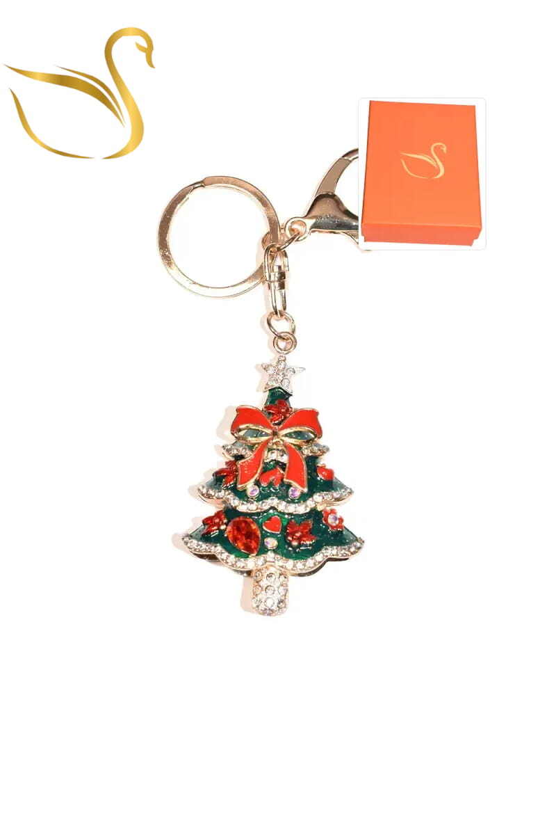 Mayorista Emma Fantaisies - Llavero caja de regalo árbol de Navidad