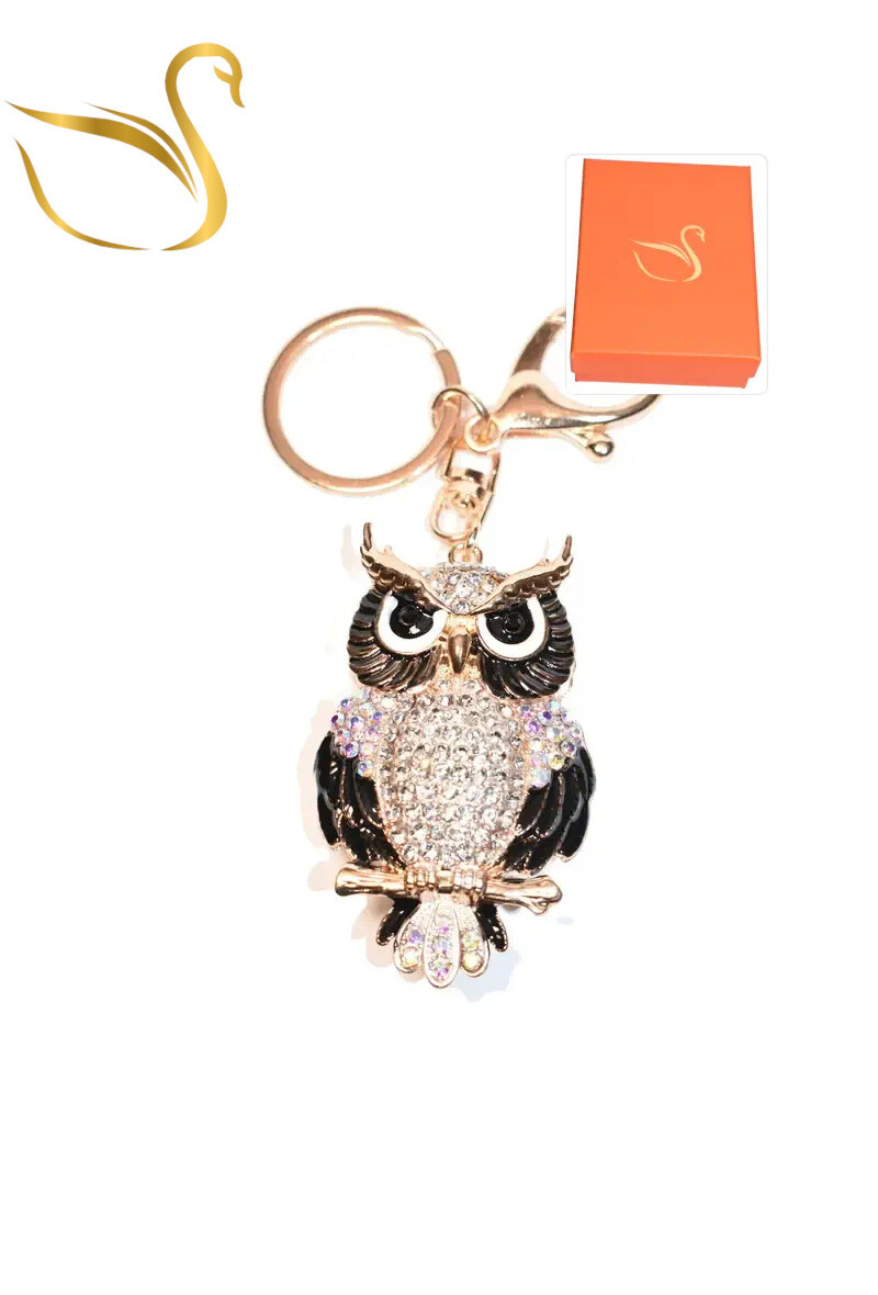 Grossiste Emma Fantaisies - porte-cle Coffret cadeaux hibou chouette