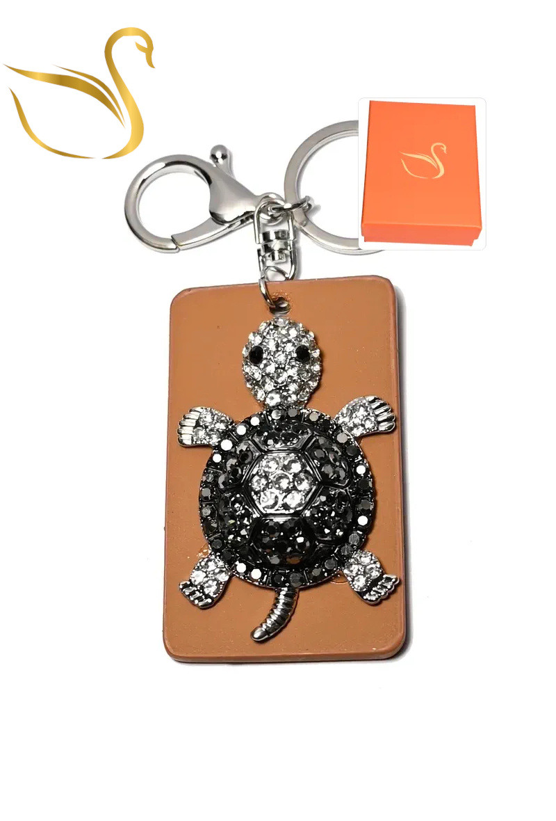 Wholesaler Emma Fantaisies - Tortoise gift box keychain