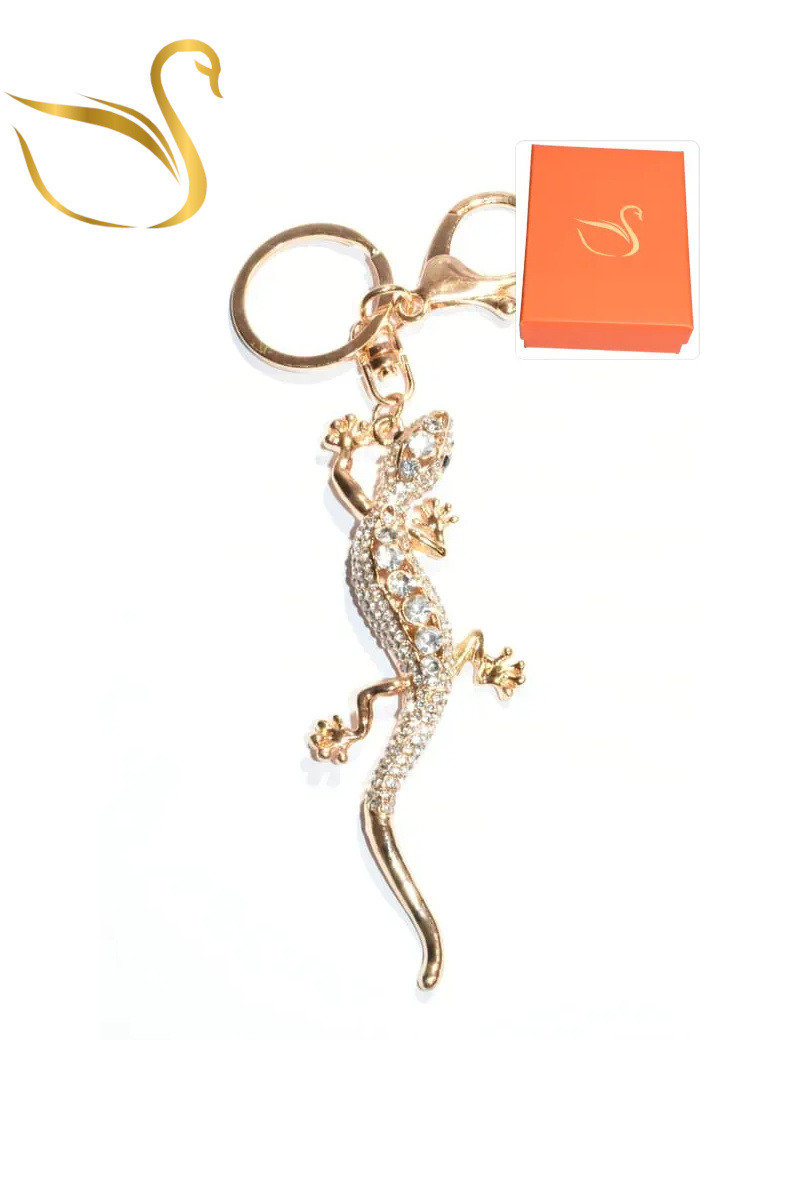 Wholesaler Emma Fantaisies - Salamandre gift box keychain