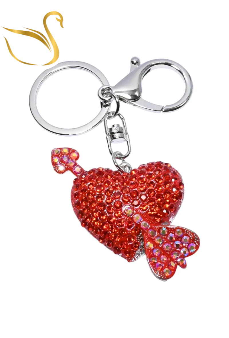 Wholesaler Emma Fantaisies - Heart keychain