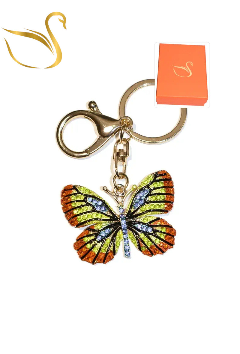 Grossiste Emma Fantaisies - porte-cle Coffret cadeaux papillon