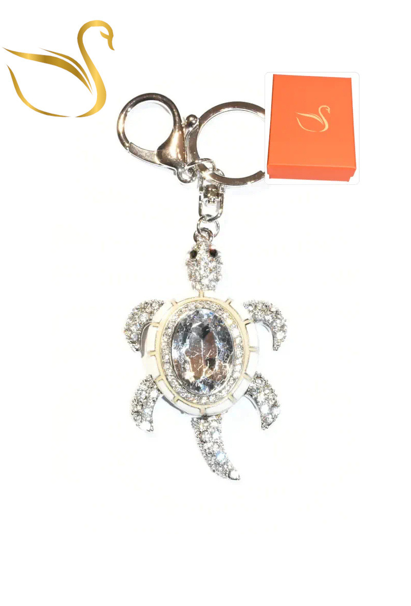 Wholesaler Emma Fantaisies - Tortoise gift box keychain