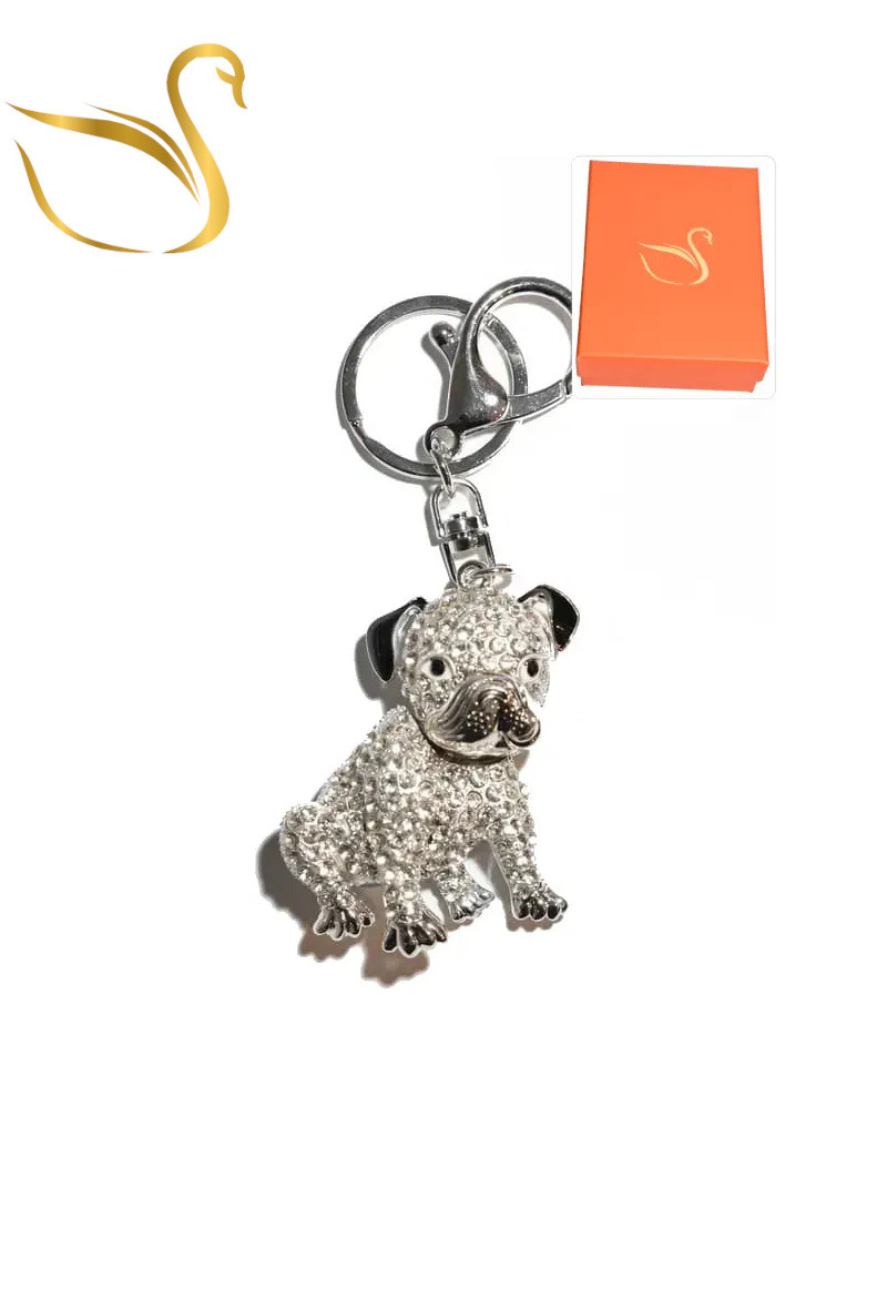 Wholesaler Emma Fantaisies - Dog gift box keychain