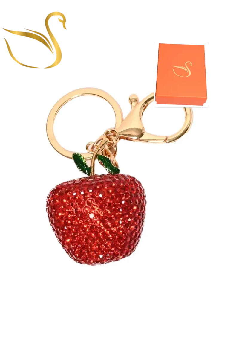 Mayorista Emma Fantaisies - Llavero caja de regalo manzana
